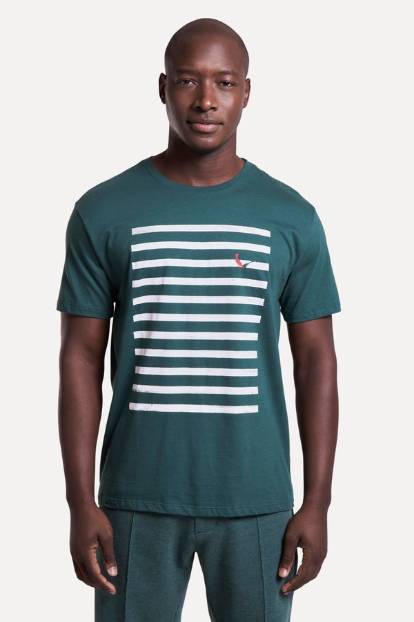 Camiseta Estampada Faixa Iii