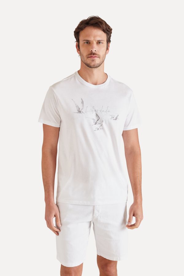 Camiseta Pima Estampa Passaros