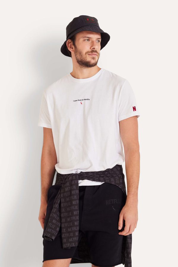 Camiseta Estampada Netflix I Saw