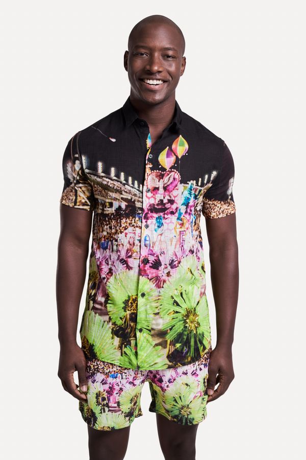 Camisa Mc Estampada Avenida