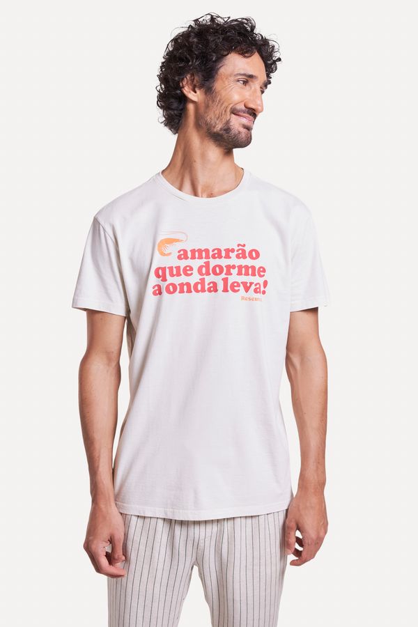 Camiseta Estampada Camarao