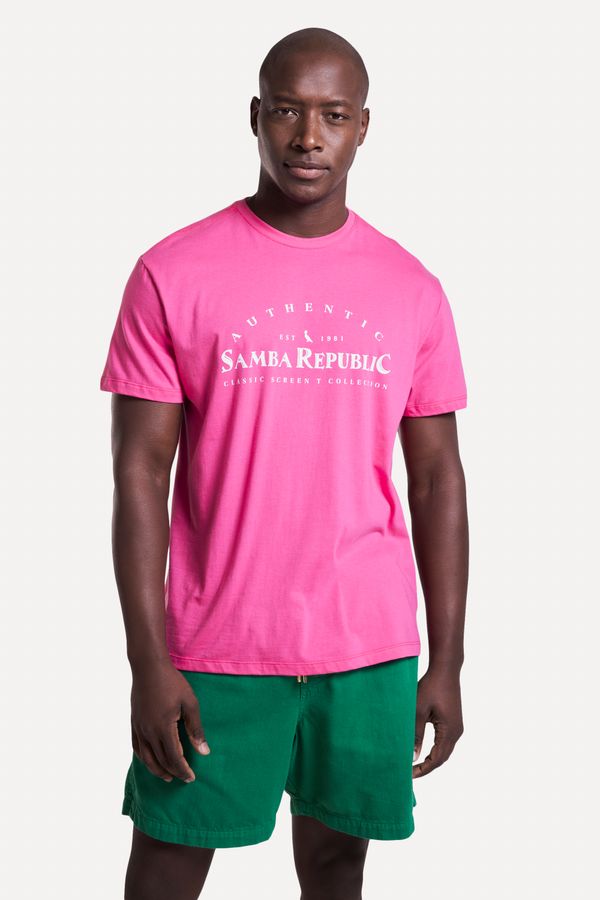 Camiseta Estampada Samba Republic Color