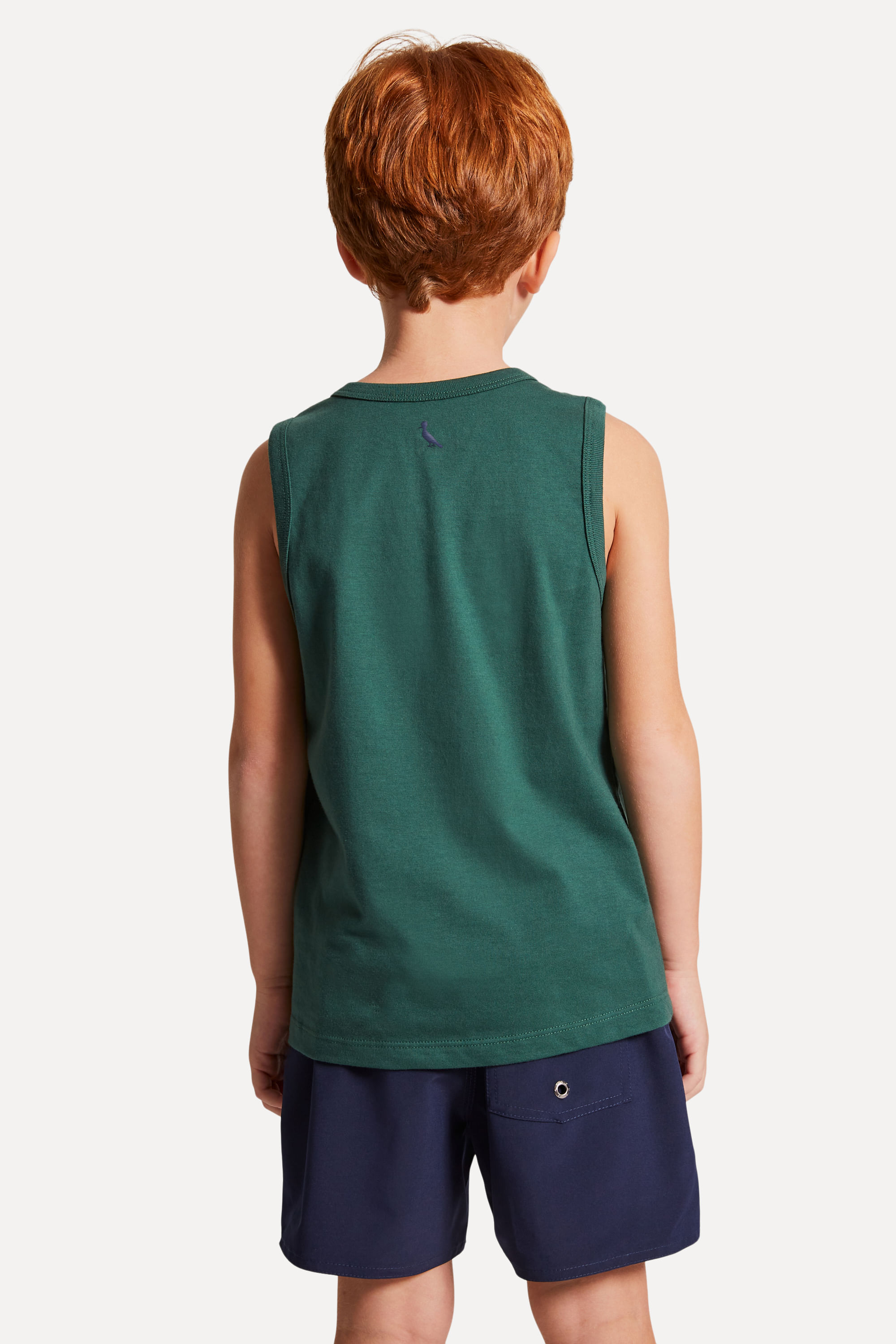 Regata Mini Gota Pica-pau Bordado