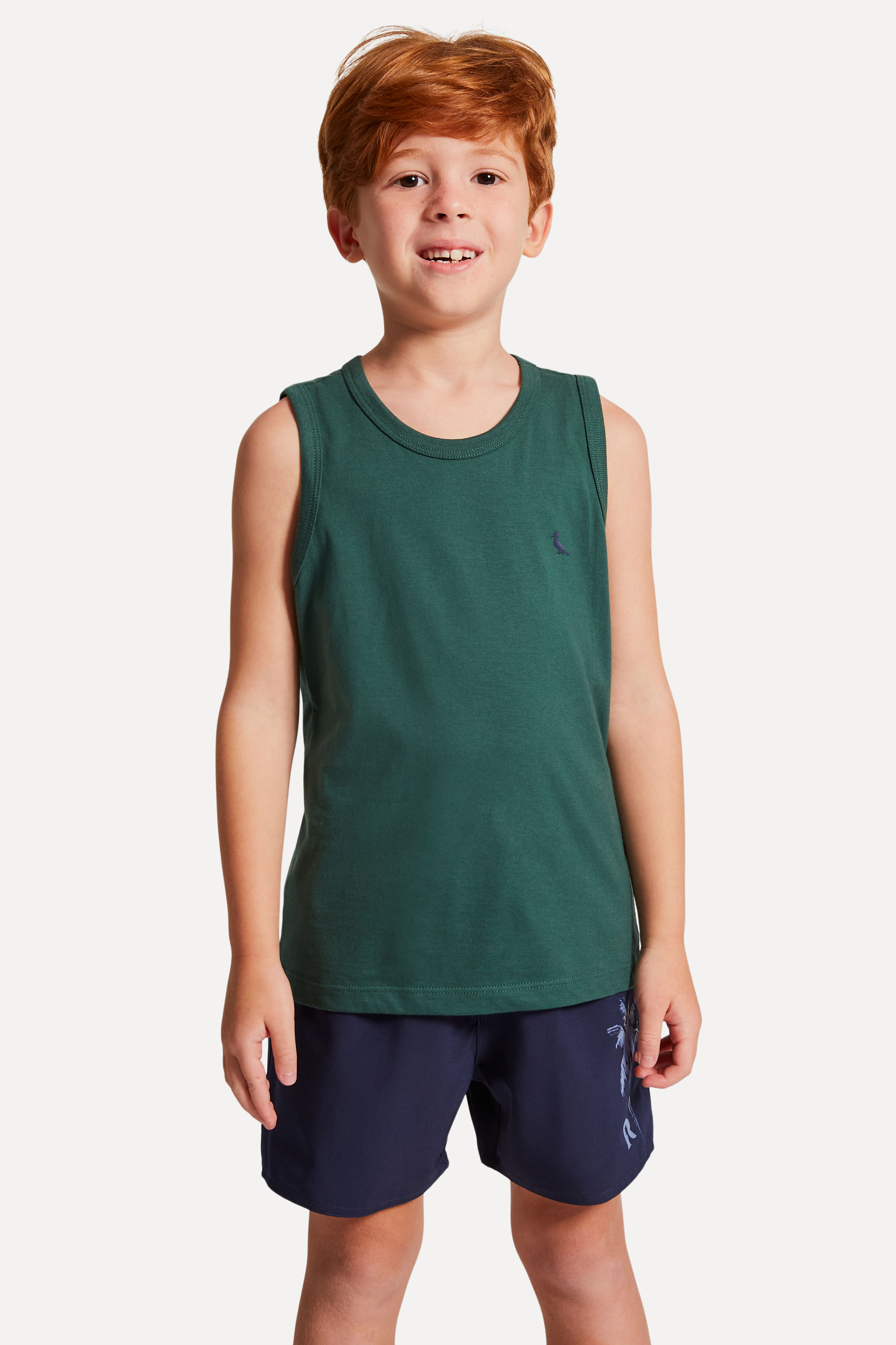 Regata Mini Gota Pica-pau Bordado