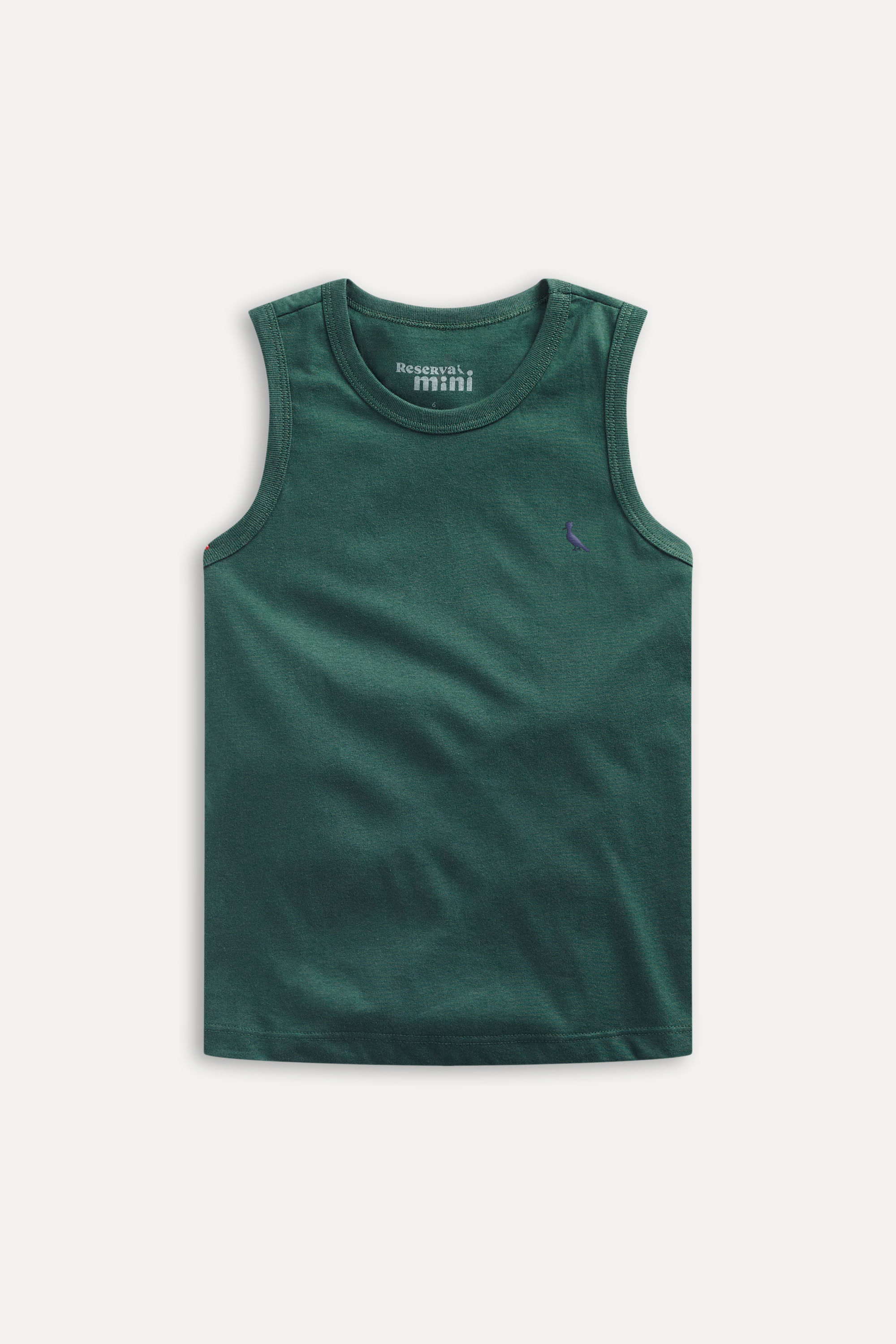 Regata Mini Gota Pica-pau Bordado