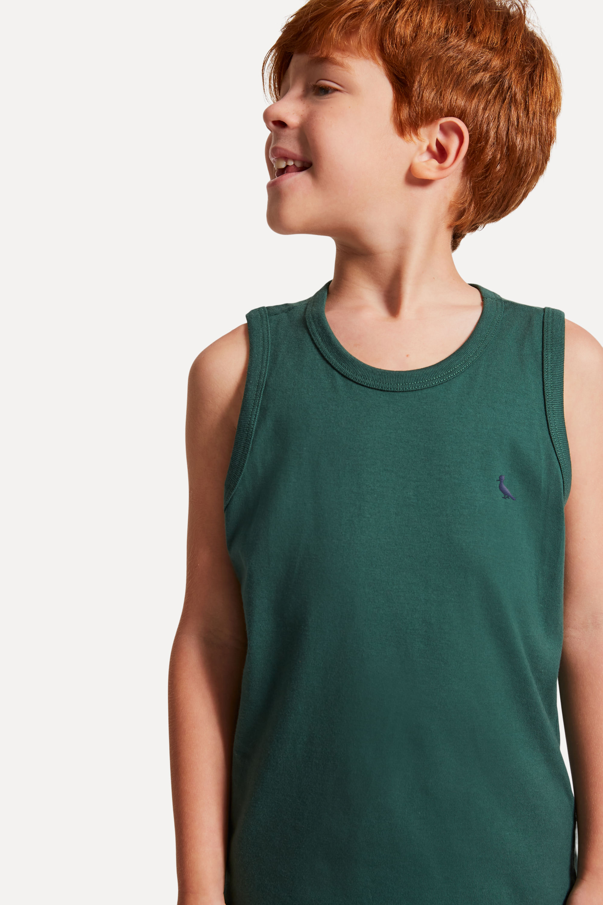 Regata Mini Gota Pica-pau Bordado