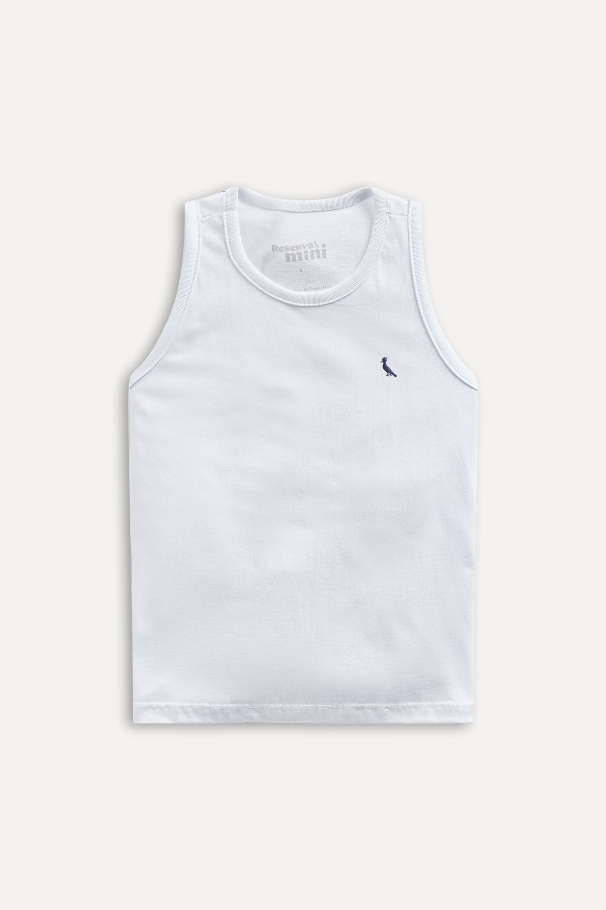 Regata Mini Gota Pica-pau Bordado