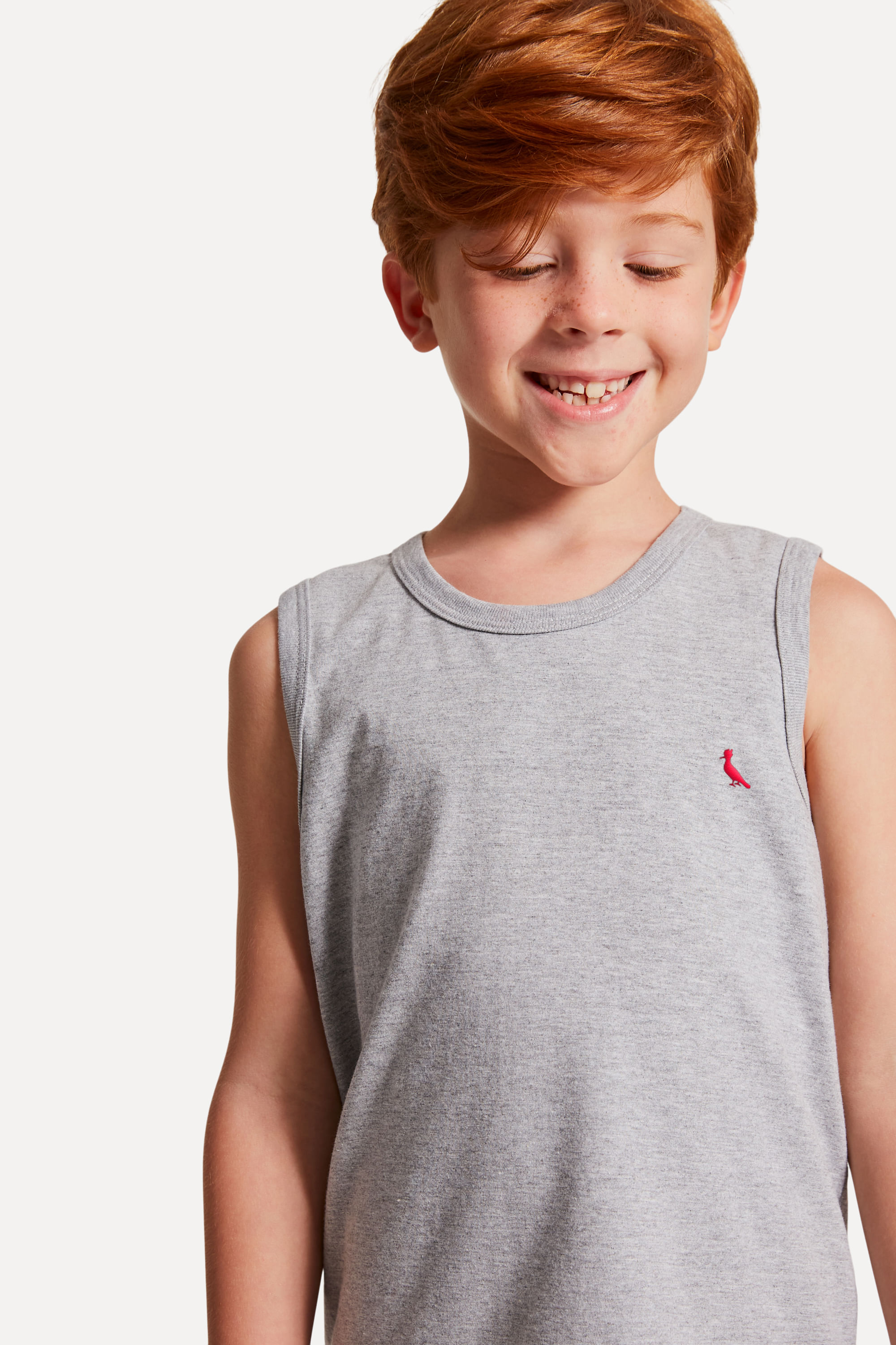 Regata Mini Brasa Pica-pau Bordado