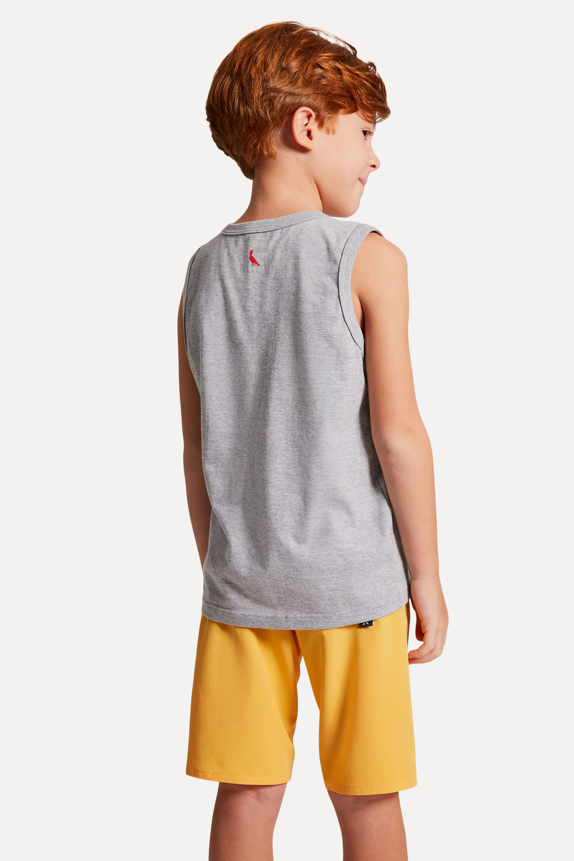 Regata Mini Brasa Pica-pau Bordado