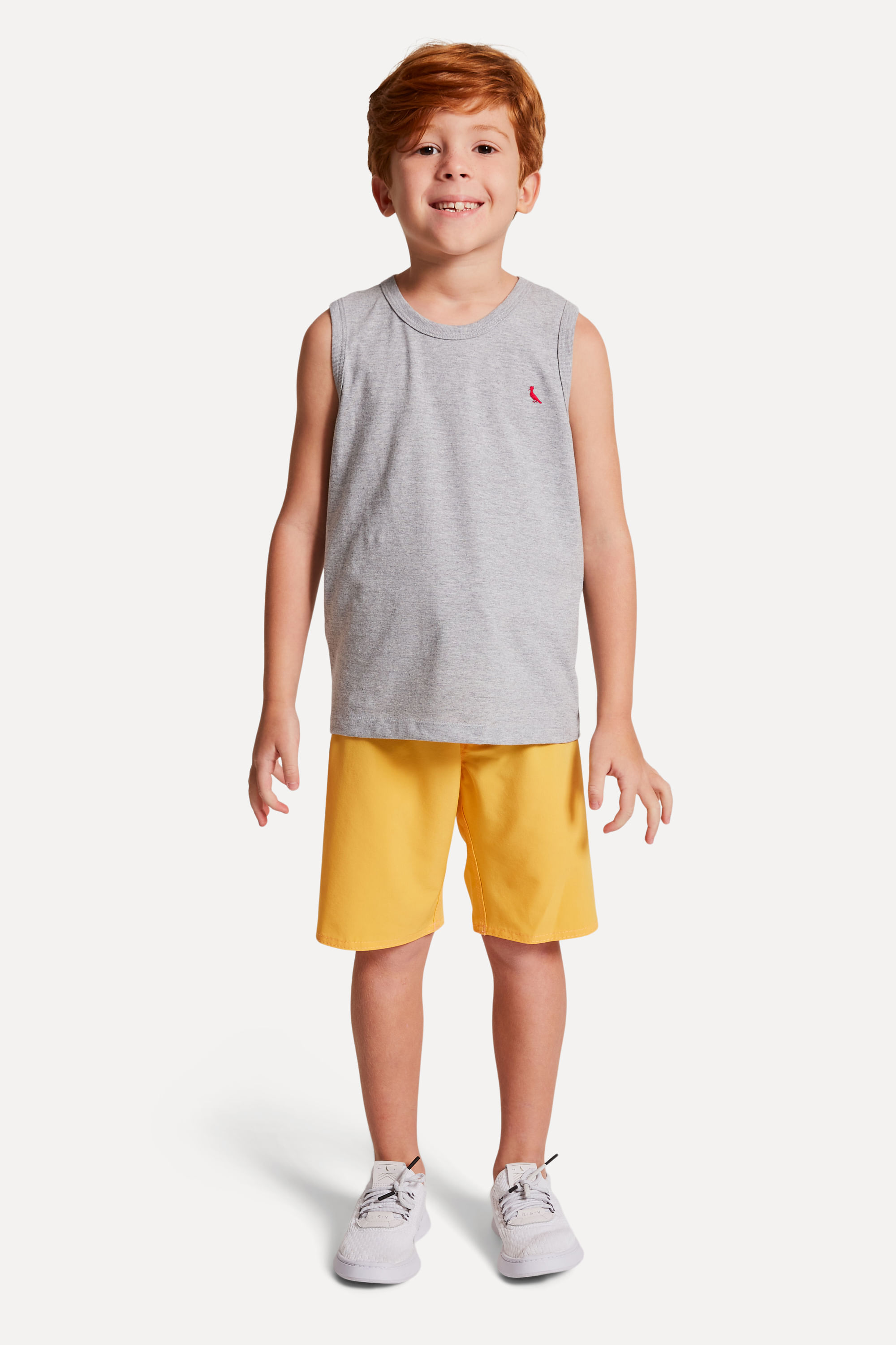 Regata Mini Brasa Pica-pau Bordado