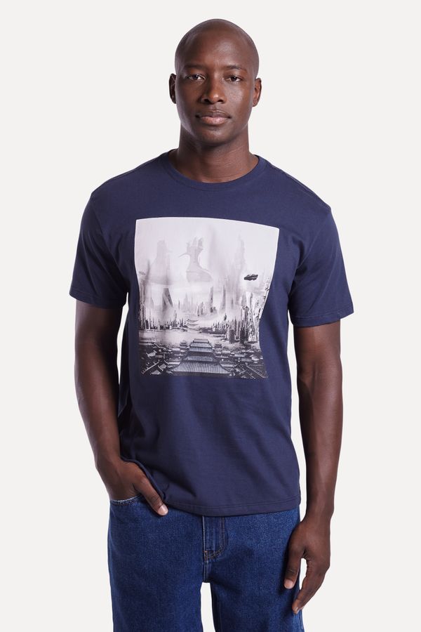 Camiseta Estampada Cyber