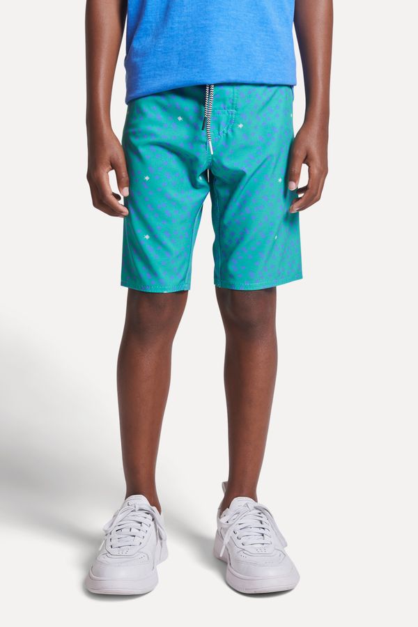Boardshort Mini Estampado Barra