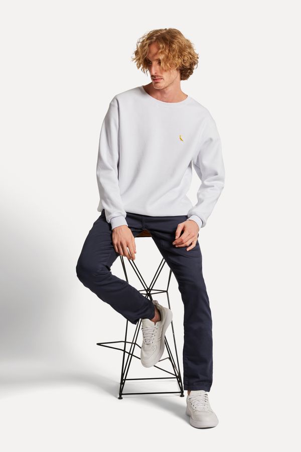 Moletom Pica Pau Bordado Ouro