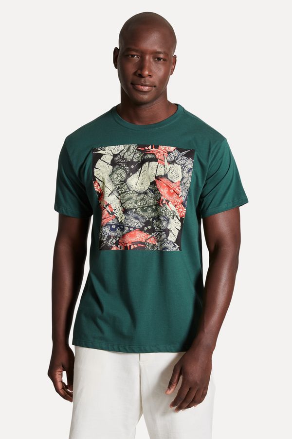 Camiseta Estampada Bau Bandana