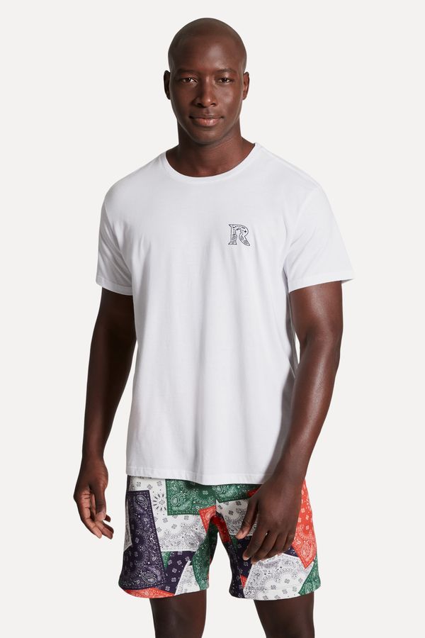 Camiseta Estampada R Peito Bandana
