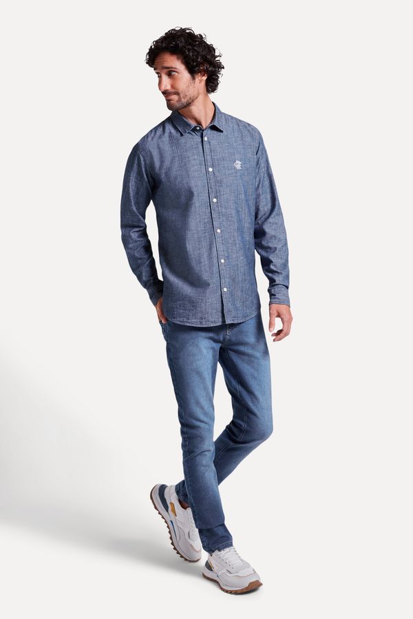 Camisa Eco Denim Flamengo