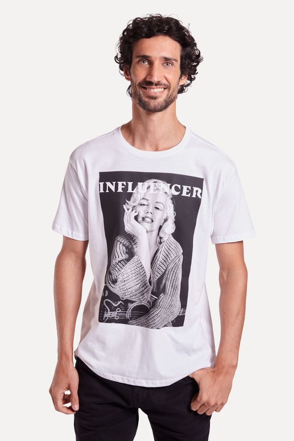 Camiseta Estampada Influencer Lady