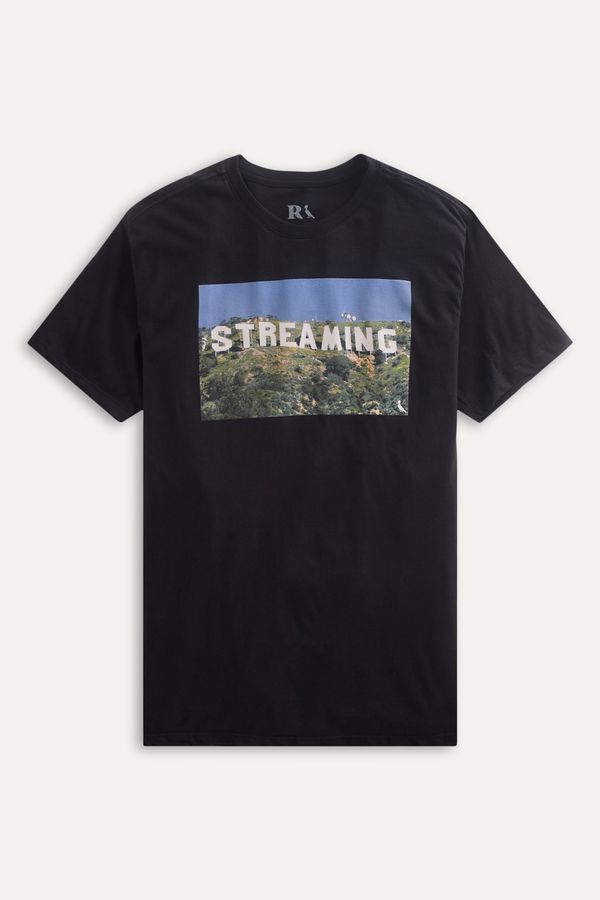 Camiseta Estampada Streaming