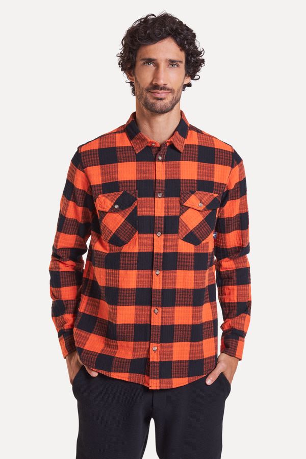 Camisa Ml Xadrez Jacaranda