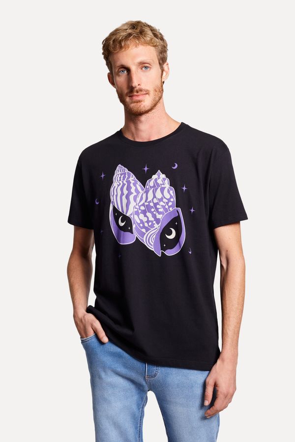 Camiseta Estampada Concha