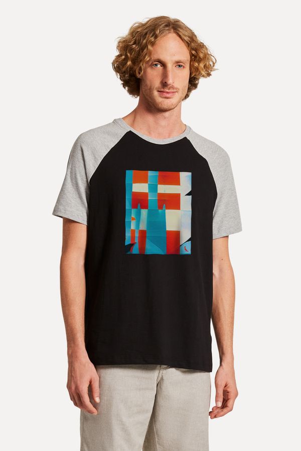 Camiseta Raglan Machine Art Iv
