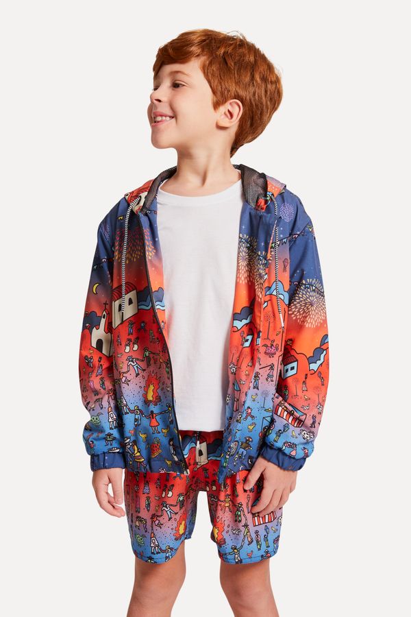 Jaqueta Mini Fullprint Naif