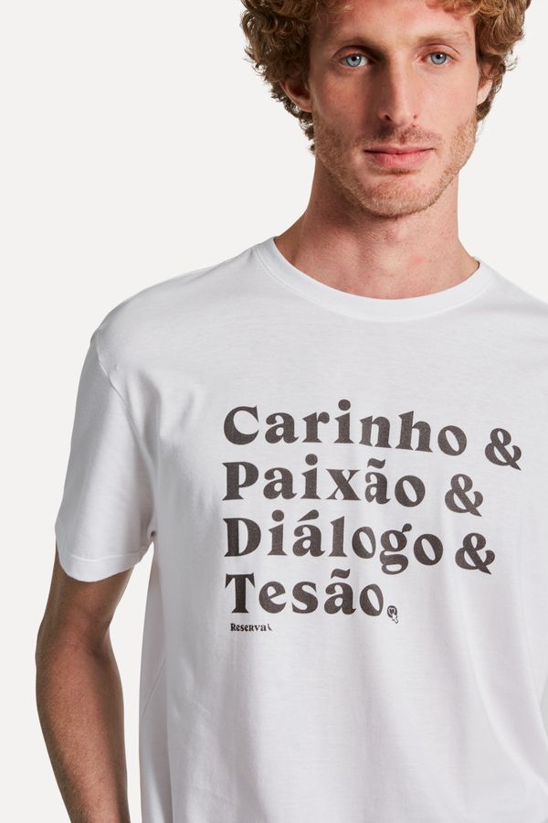 Camiseta Estampada Carinho