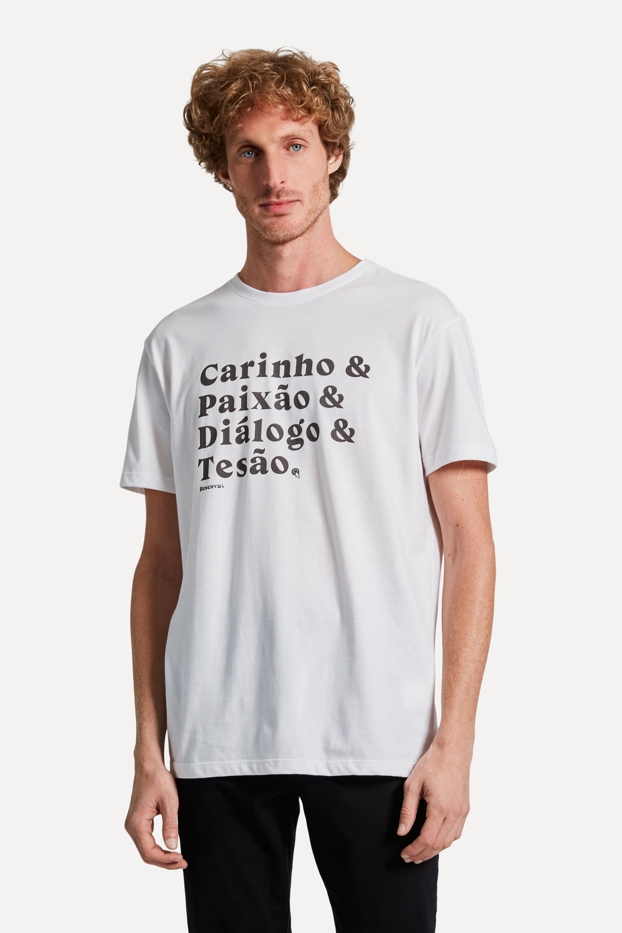 Camiseta Estampada Carinho