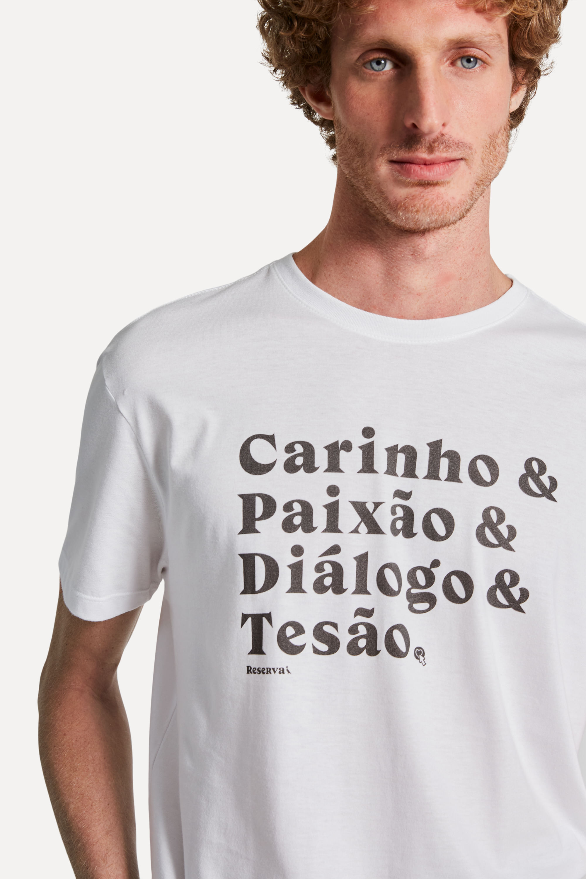 Camiseta Estampada Carinho