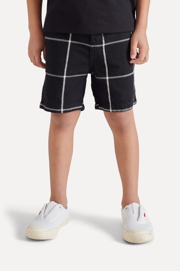 Bermuda Mini Casual Ft Xadrez Grid