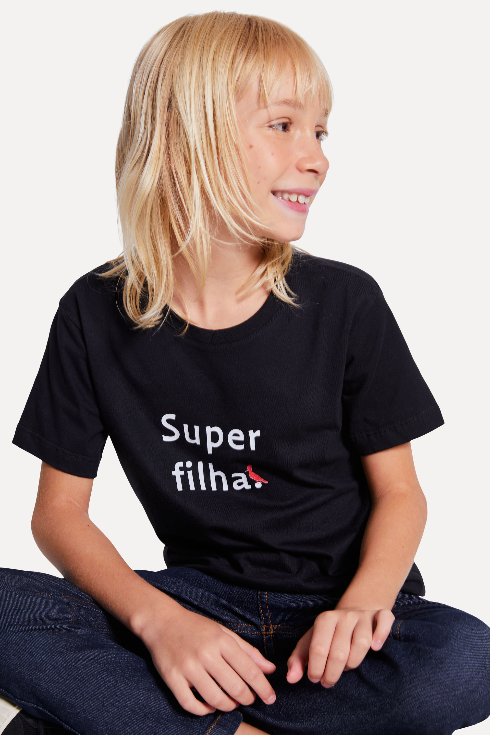 Camiseta Mini Super Filha