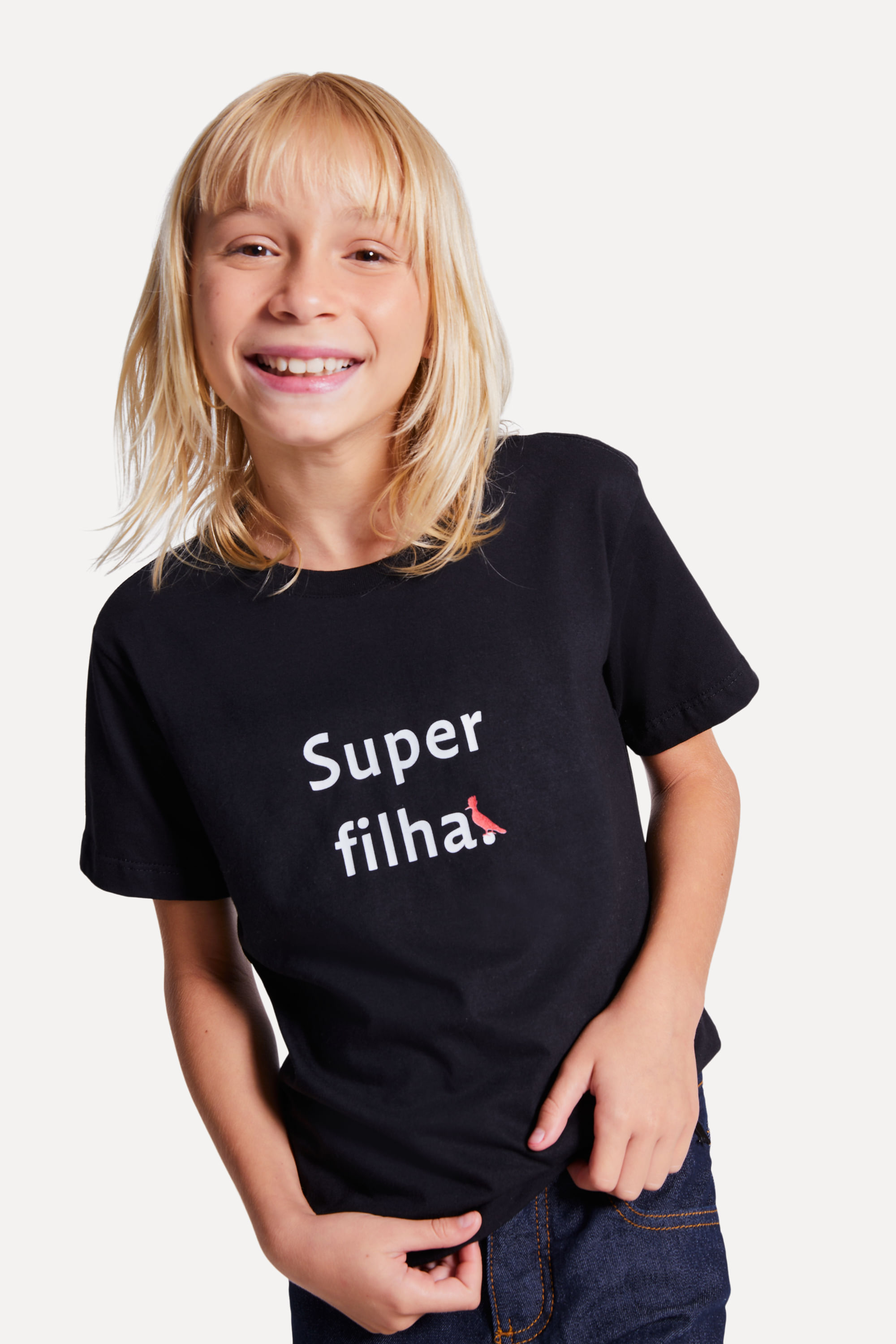 Camiseta Mini Super Filha