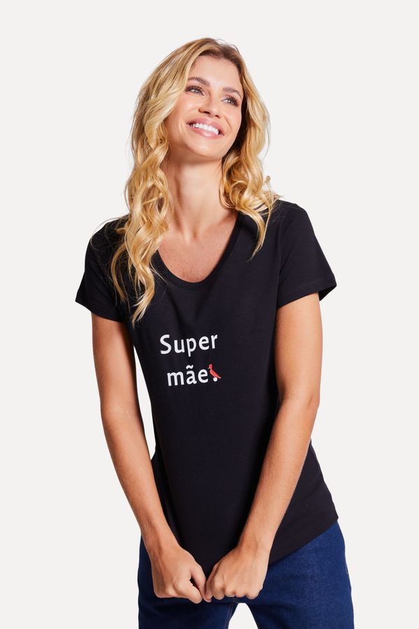Camiseta Estampada Super Mae