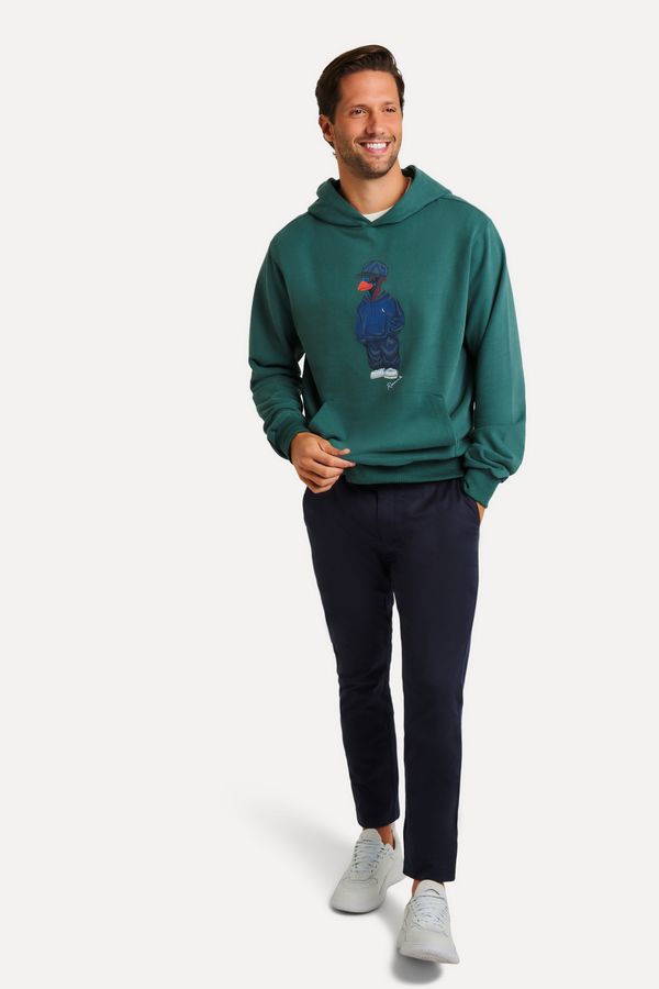 Hoodie Estampado Mascote Simples