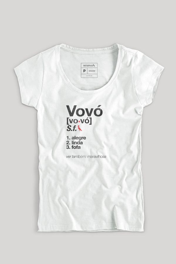 Camiseta Vovó Dicionário Feminina