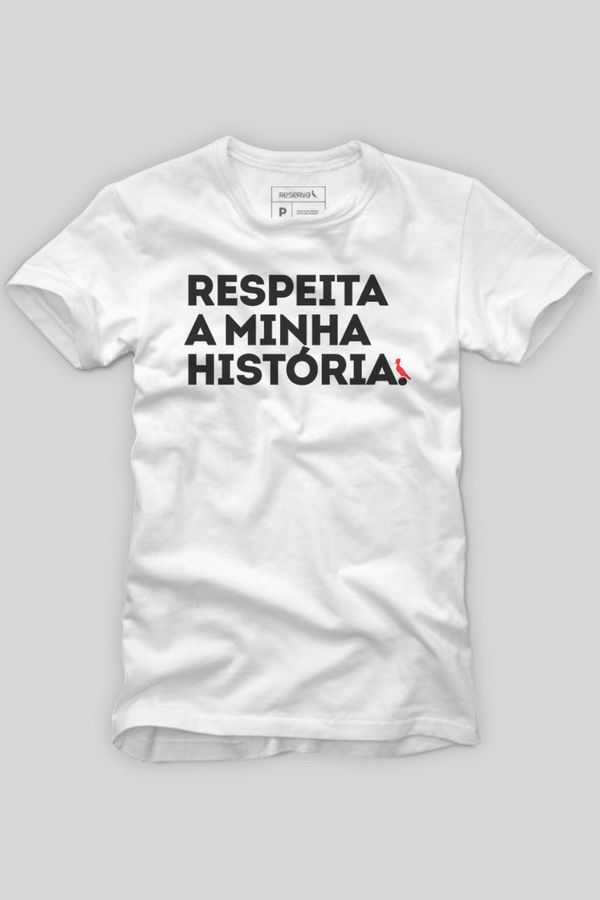 Camiseta Respeita A Minha História