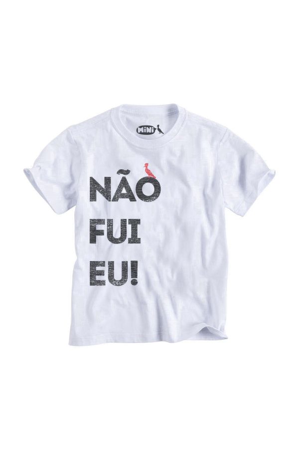 Camiseta Mini Nao Fui Eu