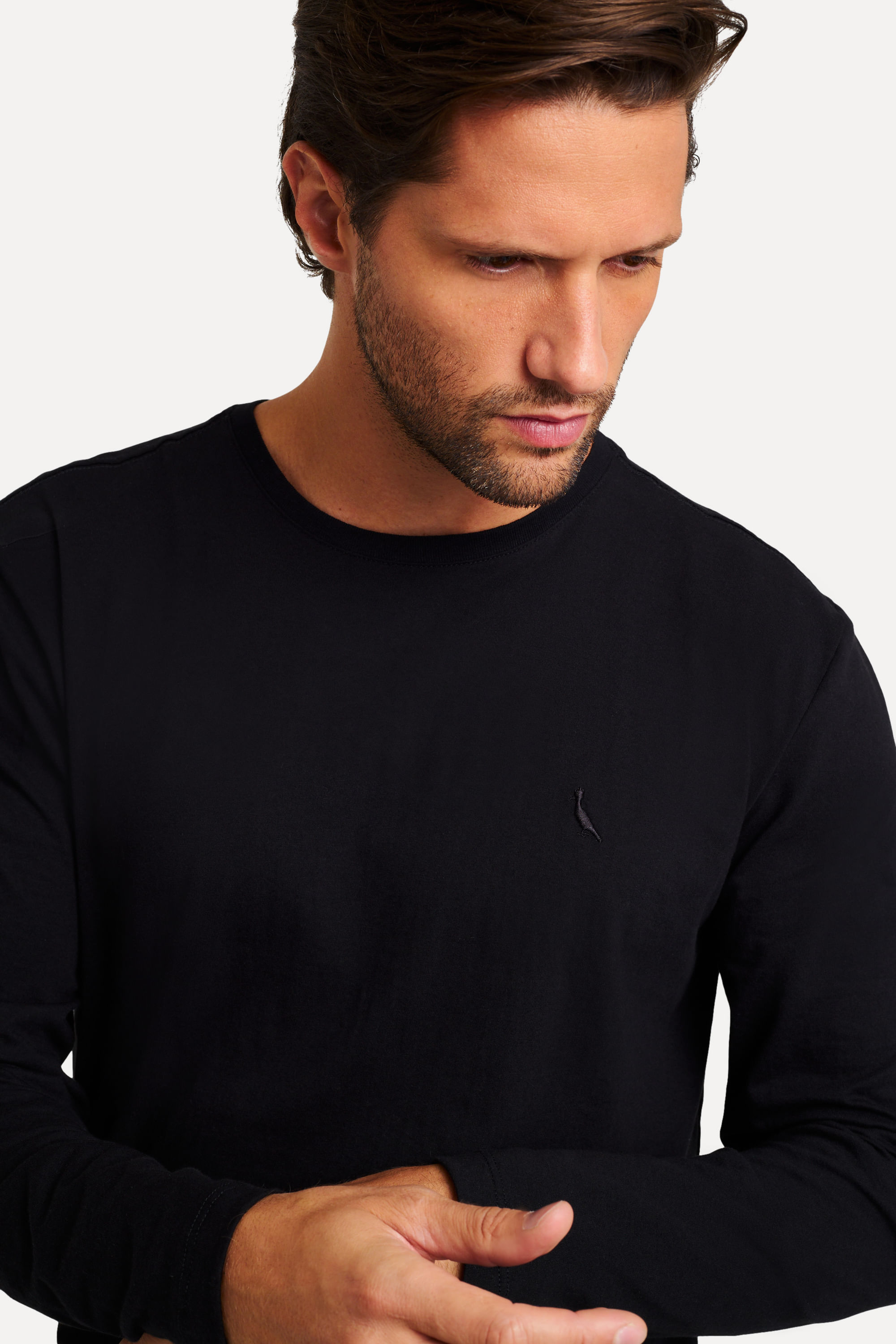 Camiseta Ml Pica Pau Bordado Noturno