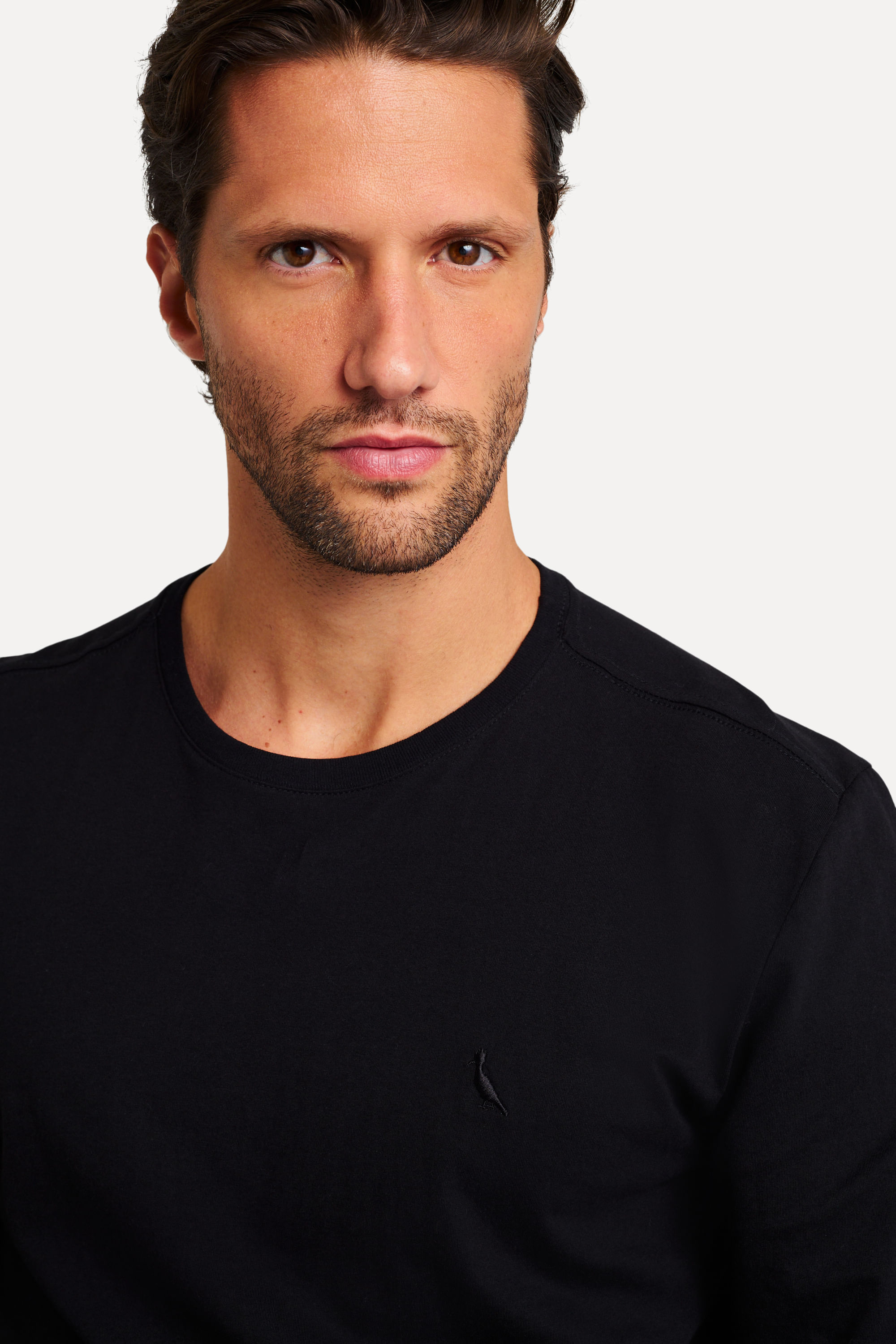 Camiseta Ml Pica Pau Bordado Noturno