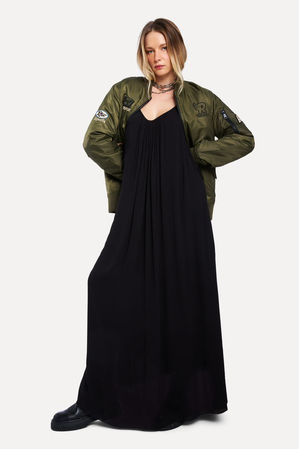 VESTIDO LONGO FLUIDO