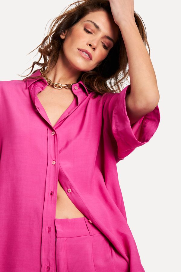 CAMISA MANGA CURTA PINK