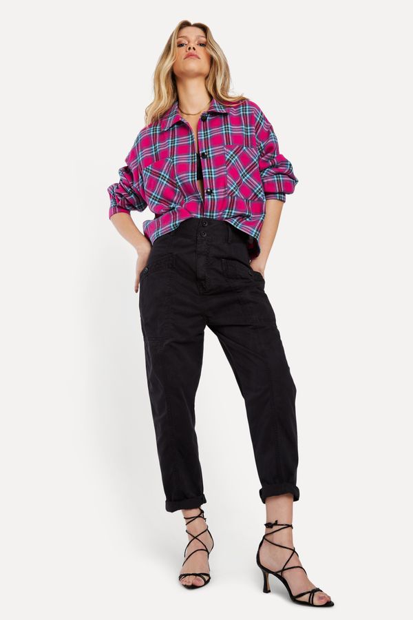 Calca Sarja Cargo Stone