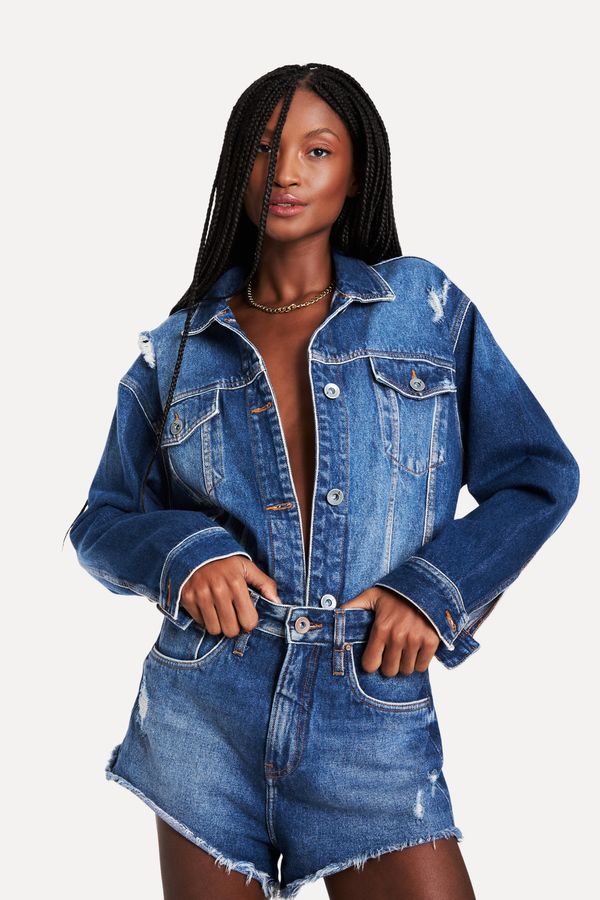 Jaqueta Jeans Over 2