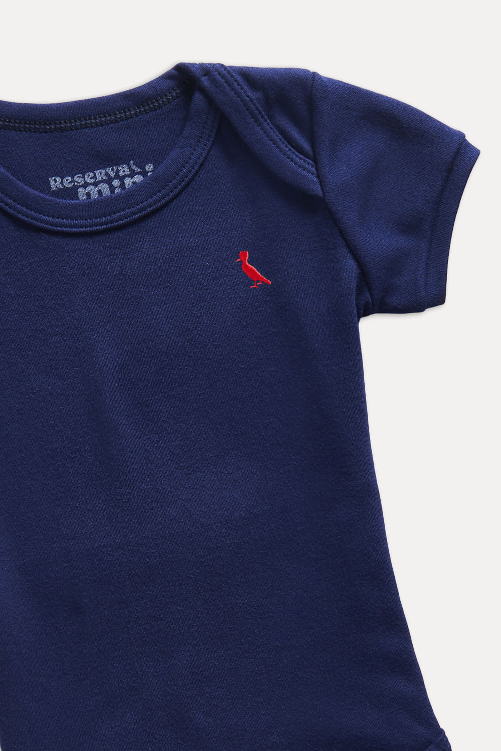 Body Reserva Mini Bebê Brasa Pp Bordado