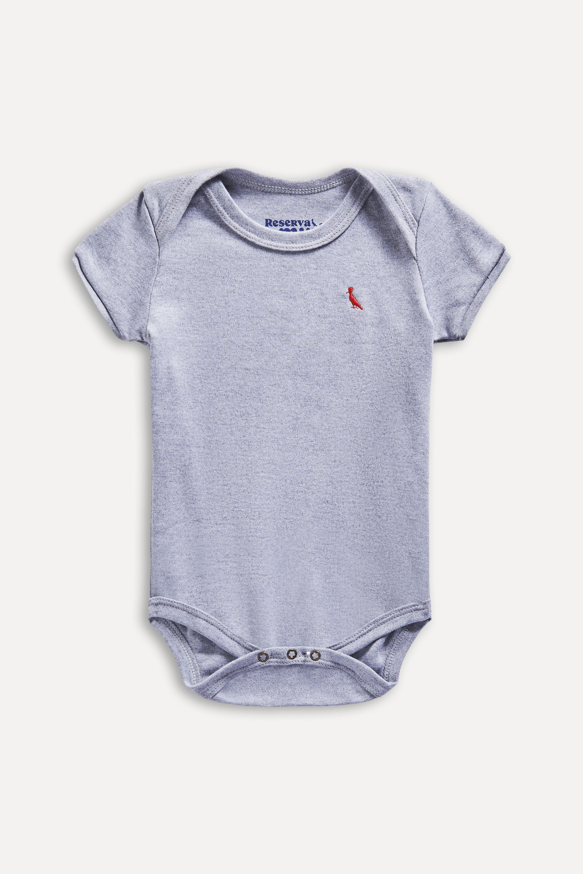 Body Reserva Mini Bebê Brasa Pp Bordado
