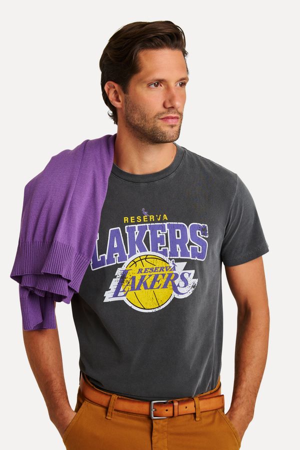 CAMISETA ESTAMPADA RESERVA LAKERS
