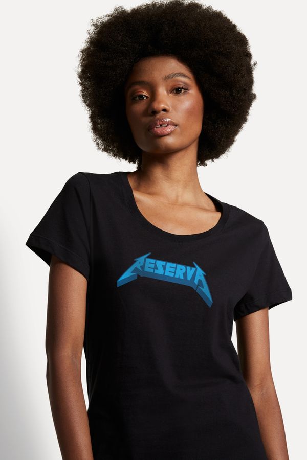 CAMISETA FEMININA RESERVA METAL LOGO