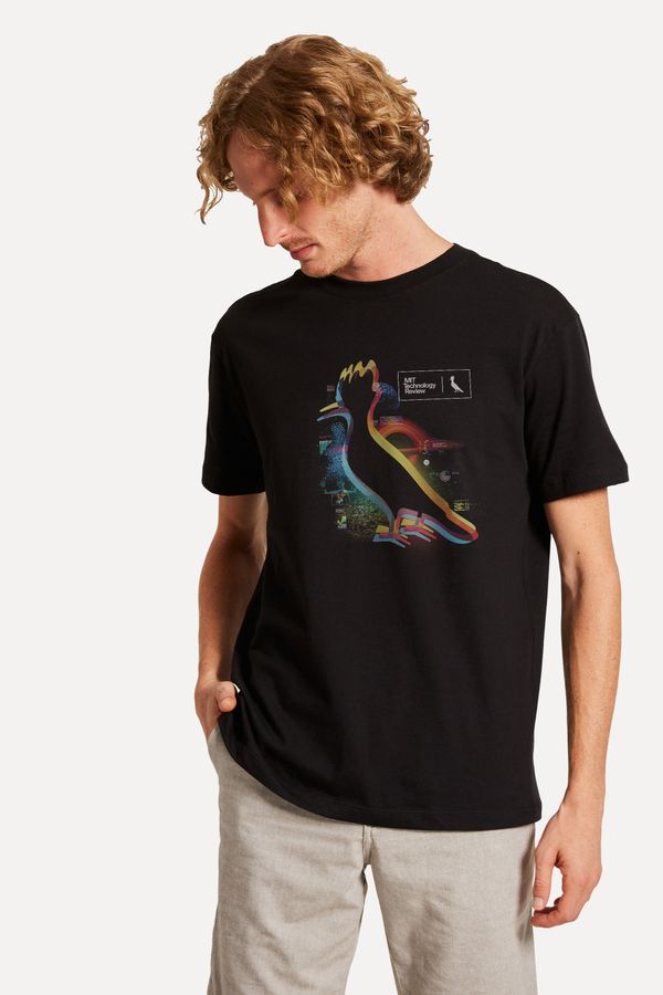 Camiseta Mit Neon Bird