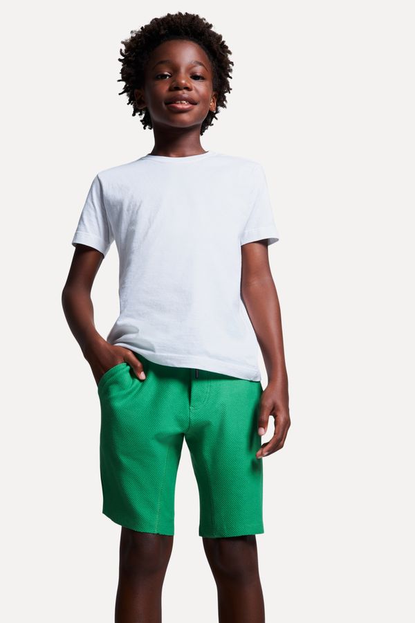 Bermuda Mini Moletom Diagonal