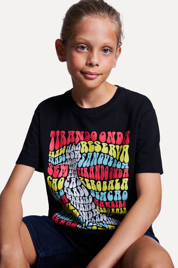 Camiseta Mini Tirando Onda